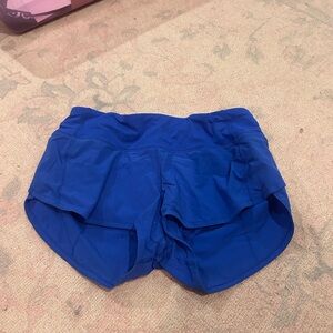 Lululemon Athletica Royal Blue Athletic Shorts
